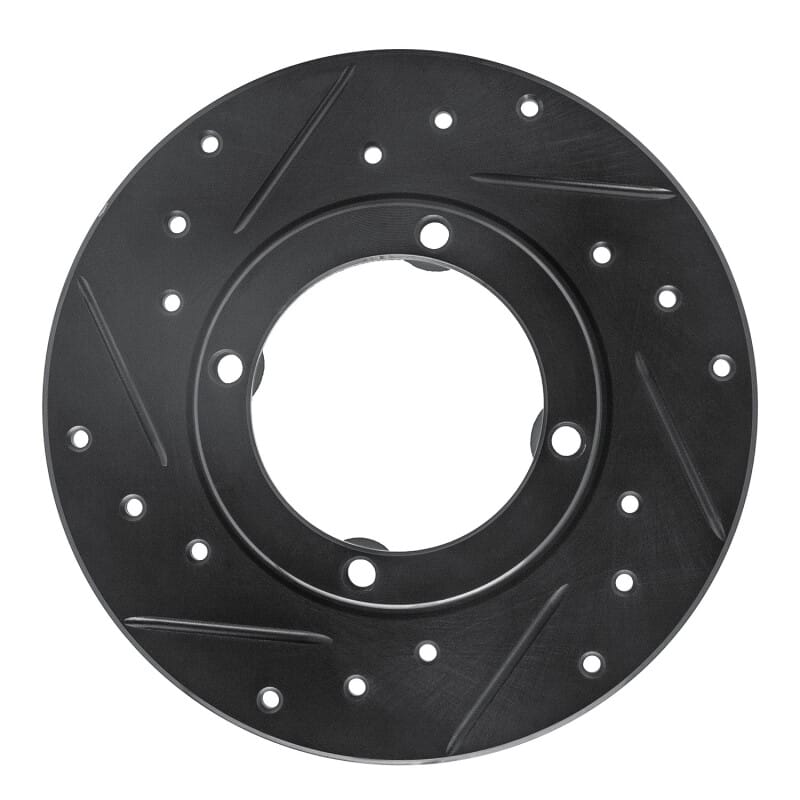 R1 Concepts — R1 85-94 Chevrolet Sprint Front Left Drilled & Slotted Black Brake Rotor
R1 Brake Rotor Drill
