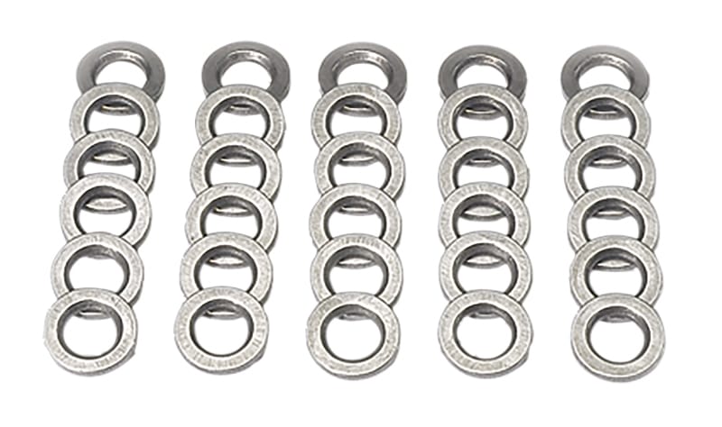 Moroso — Moroso Head Bolt Washers - 1/2in - 4130 Chrome Moly - 30 Pack