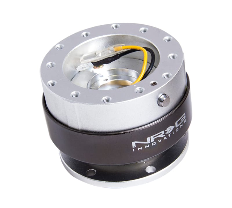 NRG — NRG Quick Release Gen 2.0 - Silver Body / Titanium Chrome Ring