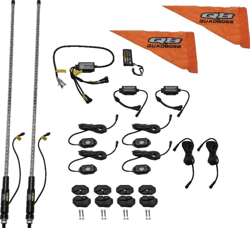 QuadBoss — QuadBoss 6Ft Rock Whip Bluetooth Kit