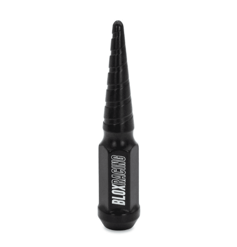 BLOX Racing — BLOX Racing Spike Forged Lug Nuts - Flat Black 12 x 1.25mm - Single
