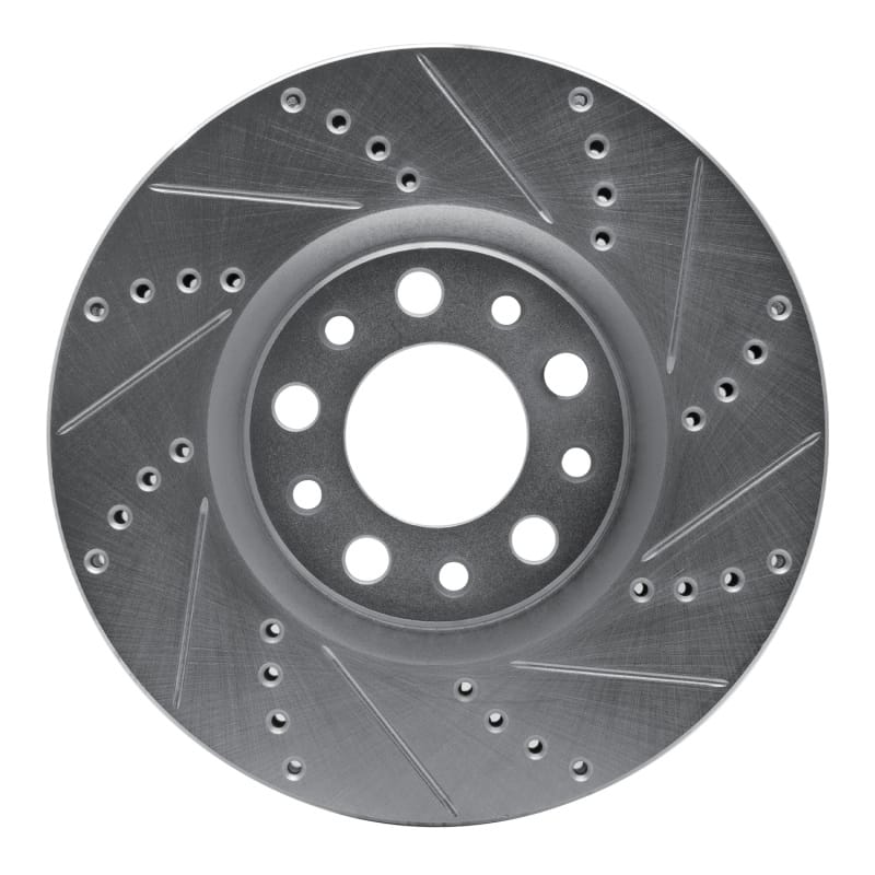 R1 Concepts — R1 13-23 Chrysler 200 Front Right Drilled & Slotted Silver Brake Rotor
R1 Brake Rotor Drill
