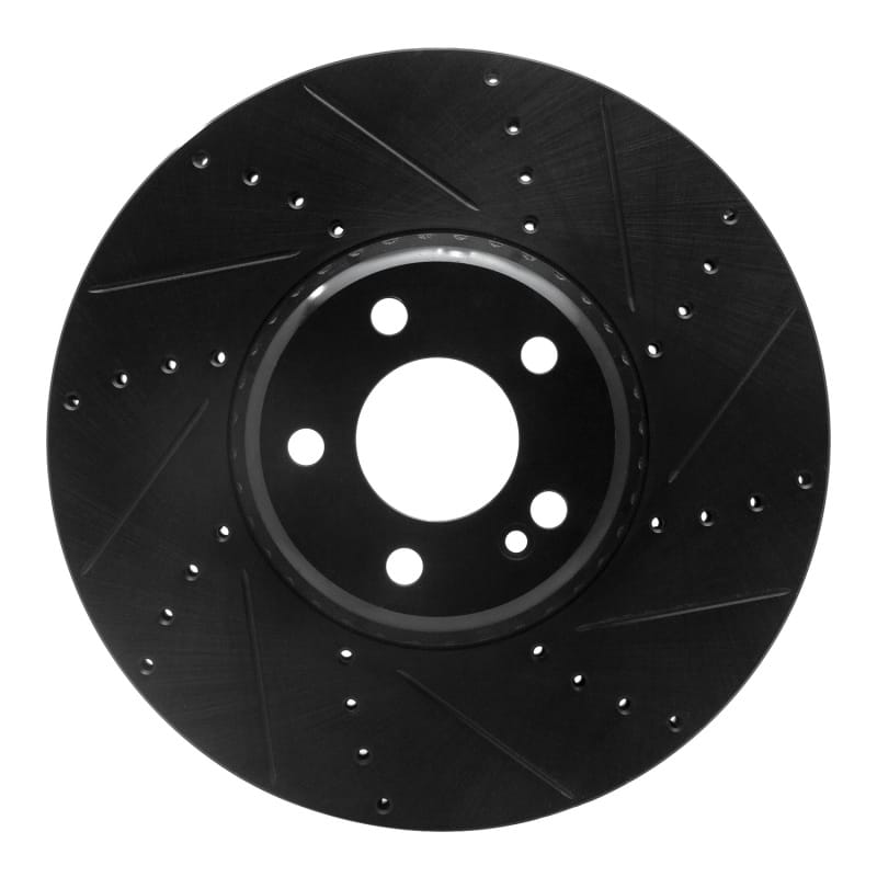 R1 Concepts — R1 15-23 Mercedes-Benz C300 Sedan Front Right Drilled & Slotted Black Brake Rotor
R1 Brake Rotor Drill