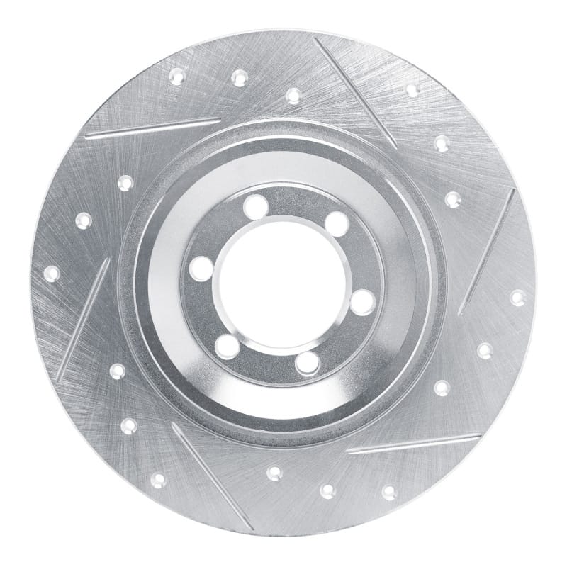 R1 Concepts — R1 81-89 Alfa Romeo GTV-6 Rear Right Drilled & Slotted Silver Brake Rotor
R1 Brake Rotor Drill