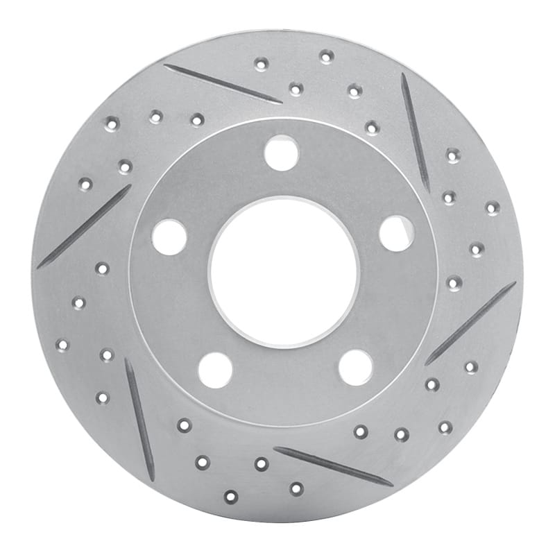 R1 Concepts — R1 92-05 Audi A6 (Mexico) Rear Right Drilled & Slotted Geo-Carbon Rotor
