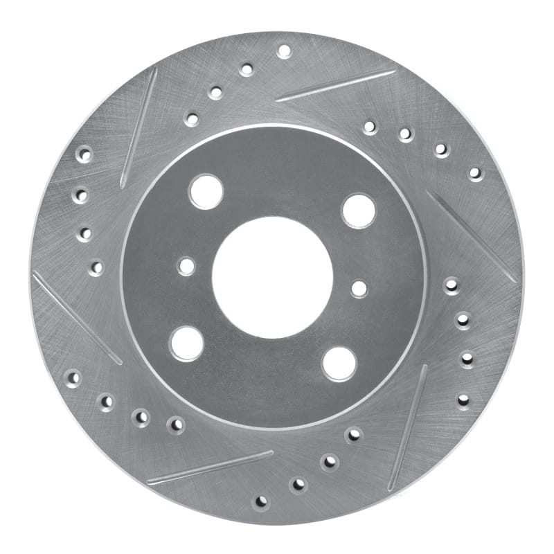 R1 Concepts — R1 99-05 Toyota Yaris (Mexico) Front Left Drilled & Slotted Silver Brake Rotor
R1 Brake Rotor Drill