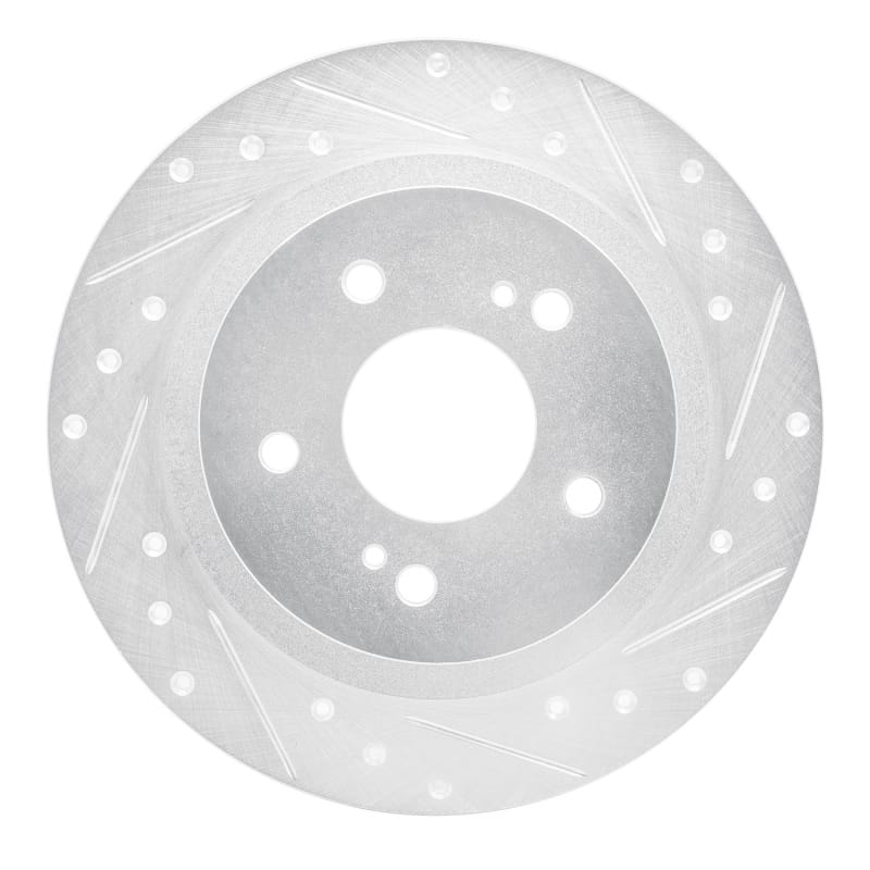 R1 Concepts — R1 84-88 Nissan 200SX Rear Right Drilled & Slotted Silver Brake Rotor
R1 Brake Rotor Drill