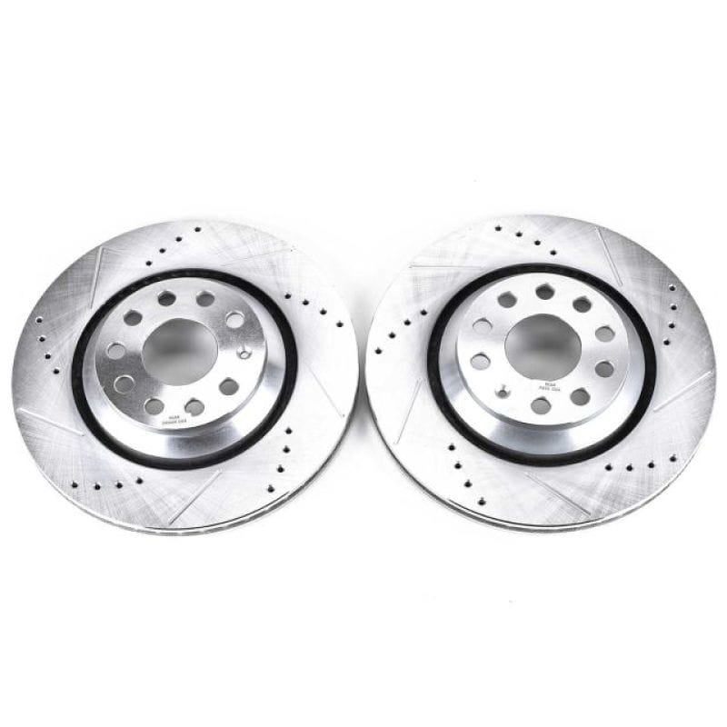 PowerStop — Power Stop 17-18 Audi RS3 Rear Evolution Drilled & Slotted Rotors - Pair
PowerStop XPR
