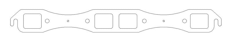 Cometic Gasket — Chrysler B/RB Exhaust Manifold Gasket Set
