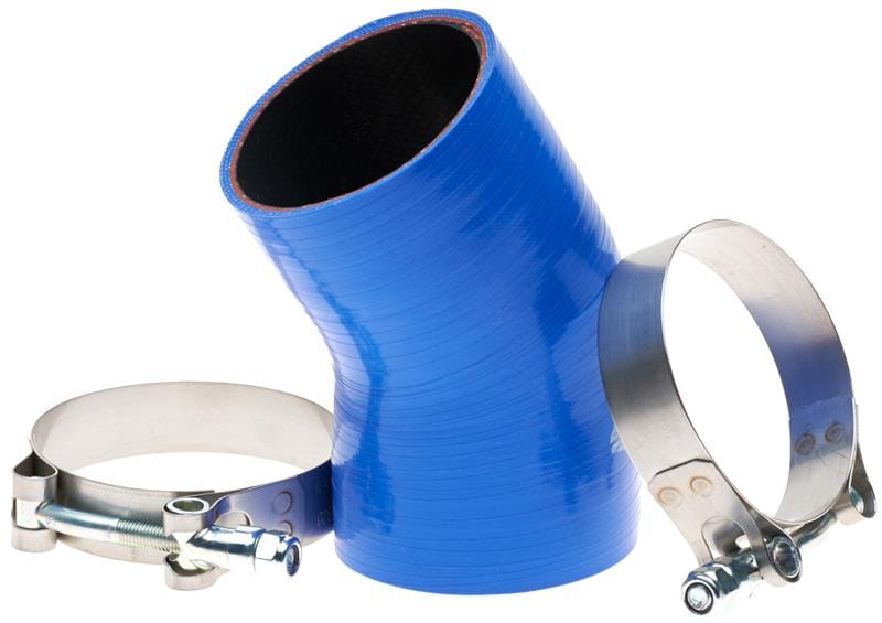 Gates — Gates 04-07 Ford Super Duty V-8 6.0L Diesel Turbo To Pipe Hot Side Turbocharger Hose Kit (Molded)