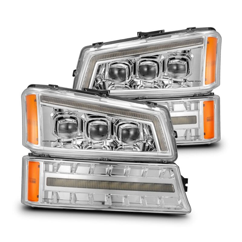 AlphaRex — AlphaRex 03-06 Chevy Silverado 1500/2500HD/3500HD/Avalanche Chrome NOVA LED Proj Headlights
Projector Headlights