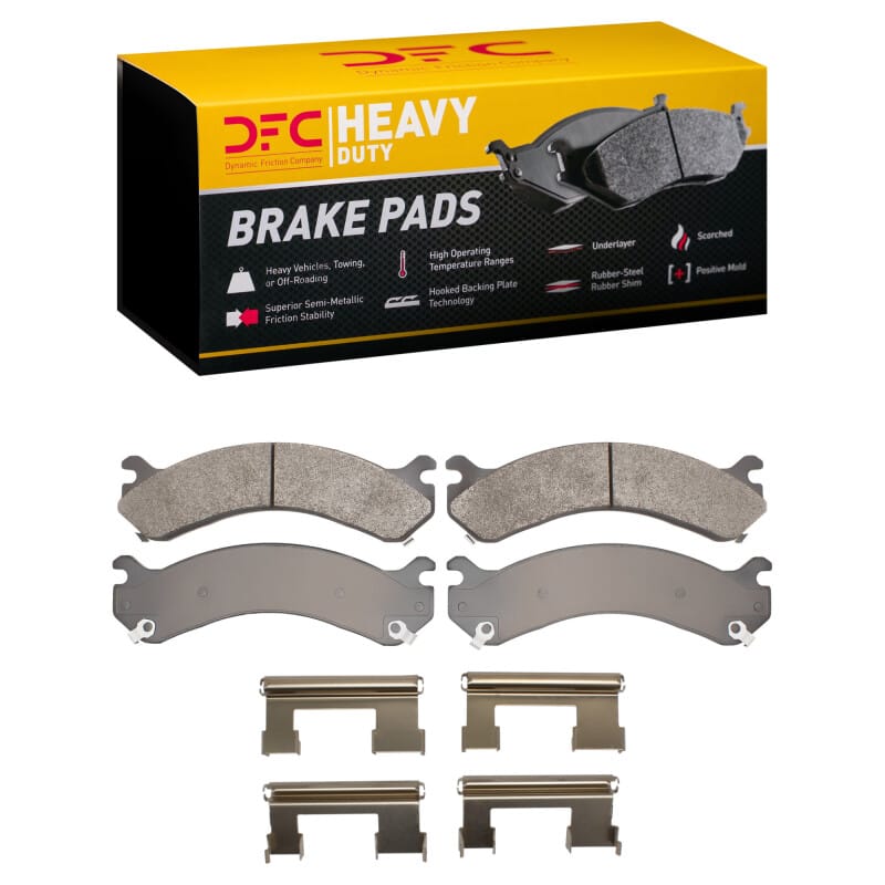 DFC — DFC 01-10 Chevrolet Silverado 3500 Rear Heavy Duty Pads and Hardware Kit
DFC Brake Pad Set
