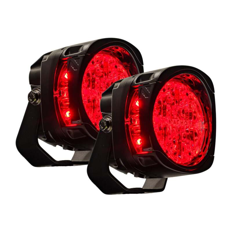 Nacho Offroad Technology — Nacho Lighting Quatro Chase - Red (Pair)