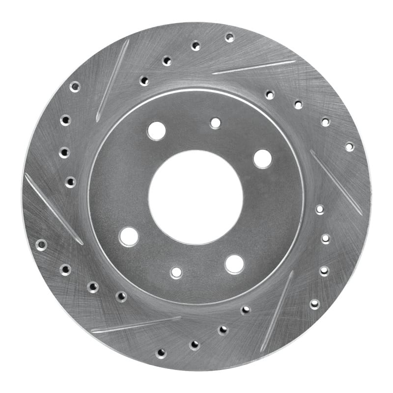 R1 Concepts — R1 85-91 Dodge COLT Front Left Drilled & Slotted Silver Brake Rotor
R1 Brake Rotor Drill