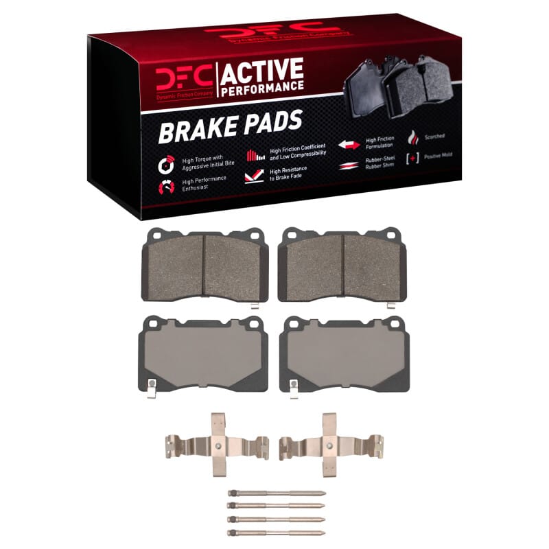 DFC — DFC 17-25 Acura Integra Front Active Performance Pads and Hardware Kit
DFC Brake Pad Set