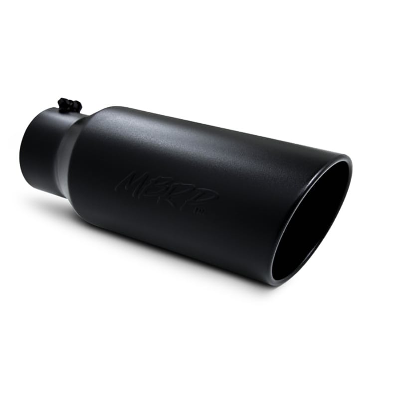 MBRP — MBRP Universal Tip 7in O.D. Rolled End 5in inlet 18in length Black
ExhstTailPipeTip
Exhaust Tip