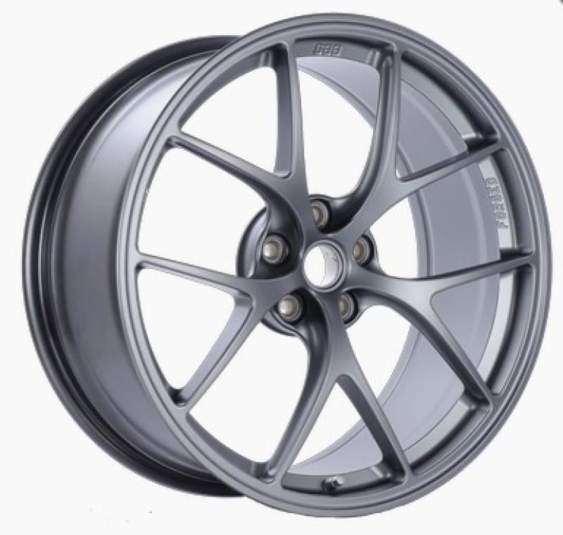 BBS — BBS FI 20x8.75 5x114.3 ET44 CB67 Titanium Wheel -82mm PFS/Clip Req