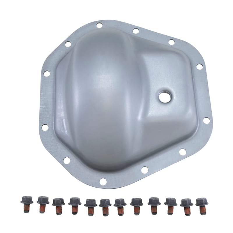 Yukon Gear & Axle — Yukon Gear Steel Cover for Dana 60 Standard Rotation 02-08 GM Rear w/12 Bolt Cover