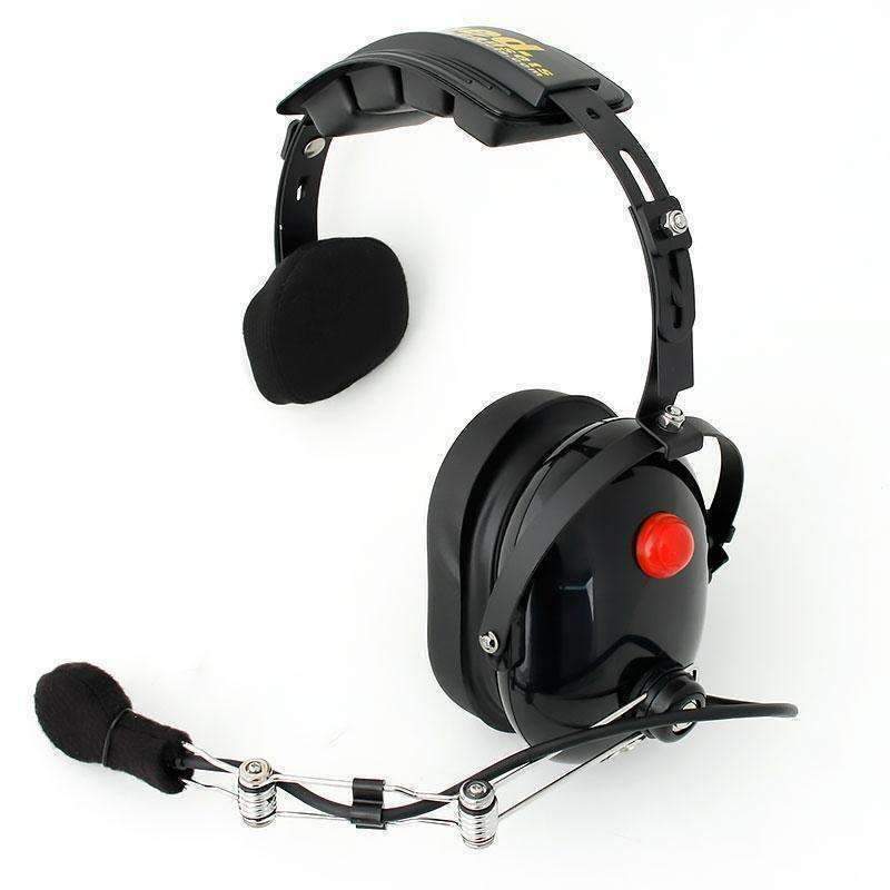 Rugged Radios — Rugged Radios H15 Single Side Headset for 2-Way Radios - Black