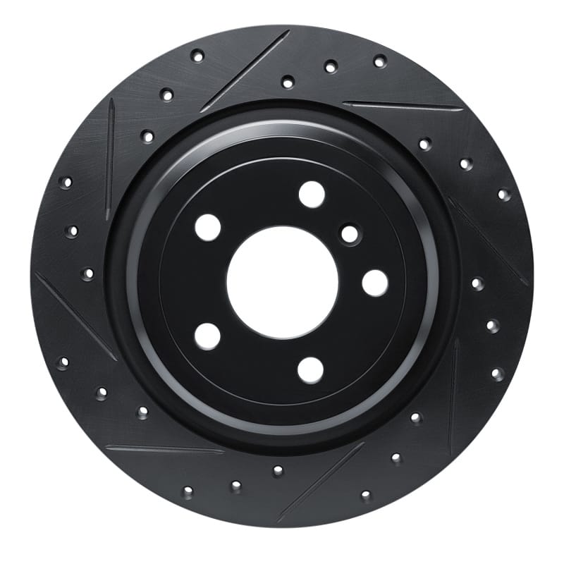 R1 Concepts — R1 12-18 Mercedes-Benz GLE300D Rear Left Drilled & Slotted Black Brake Rotor
R1 Brake Rotor Drill