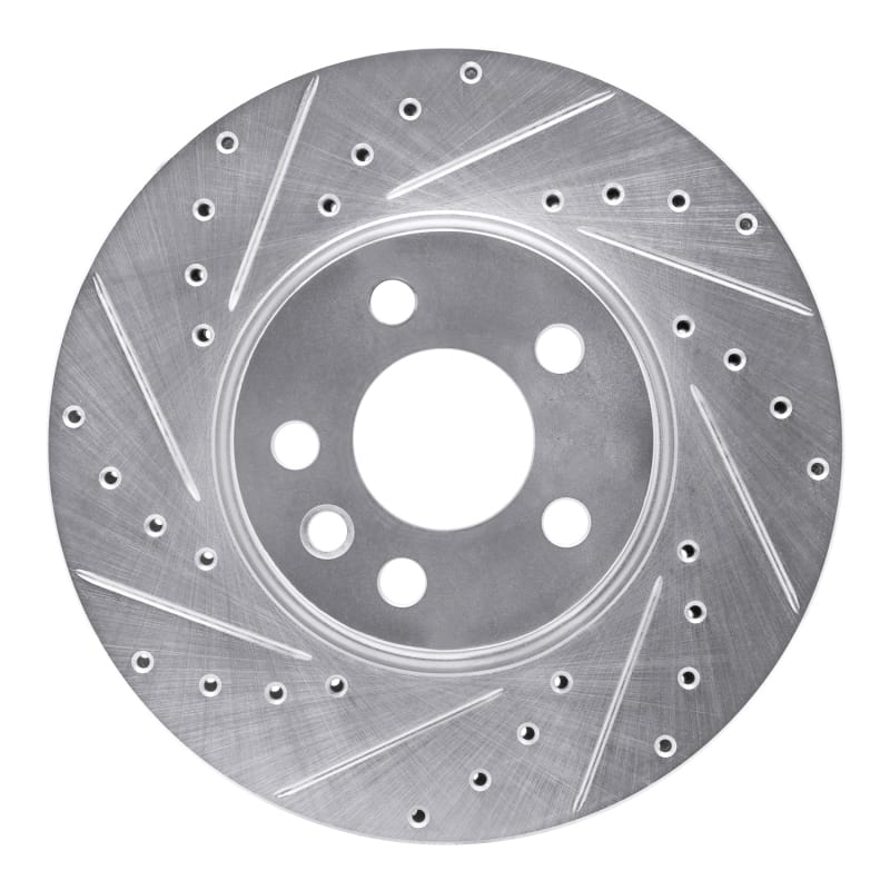 R1 Concepts — R1 01-03 Volkswagen EuroVan Front Left Drilled & Slotted Silver Brake Rotor
R1 Brake Rotor Drill