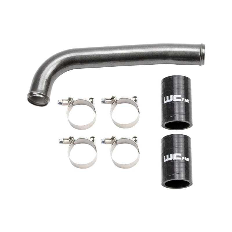 Wehrli — Wehrli 01-05 Chevrolet 6.6L LB7/LLY Duramax Upper Coolant Pipe - WCFab Grey
Clnt pipe 01-05 GRY