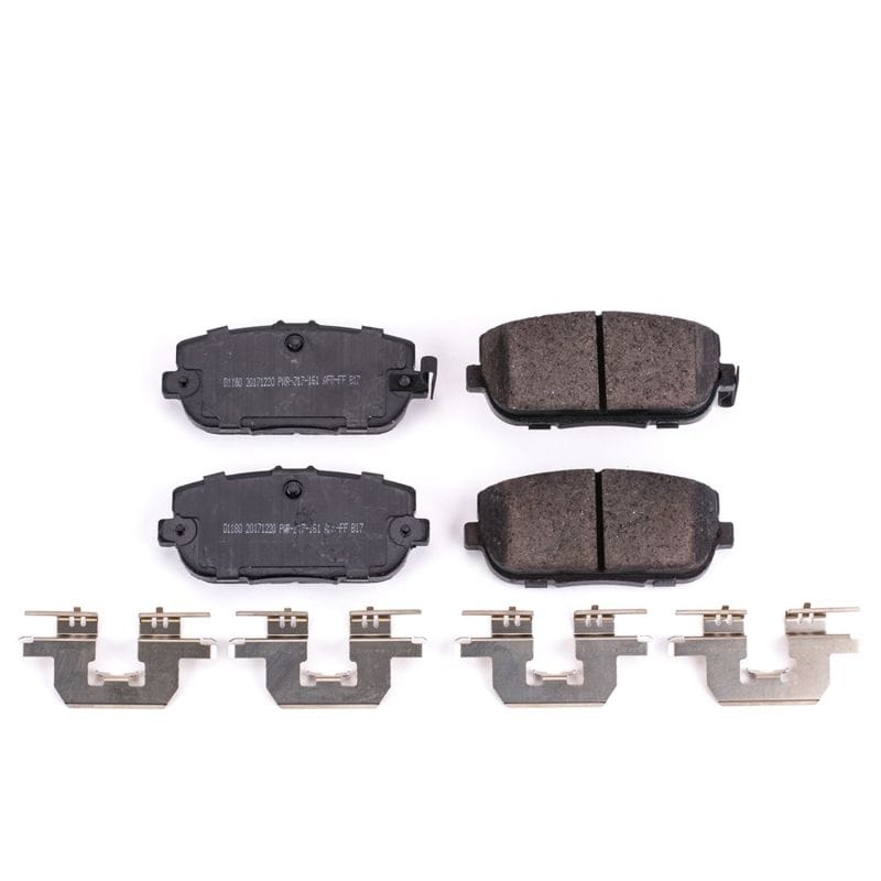 PowerStop — Power Stop 17-19 Fiat 124 Spider Rear Z17 Evolution Ceramic Brake Pads w/Hardware
Z17 Brake Pads