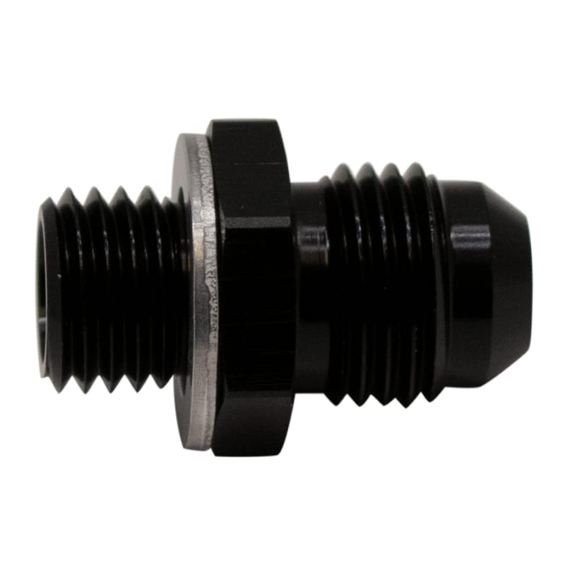 DeatschWerks — DeatschWerks 6AN Male Flare to M12 X 1.5 Male Metric Adapter (Incl Washer) - Anodized Matte Black
Lines & Fittings