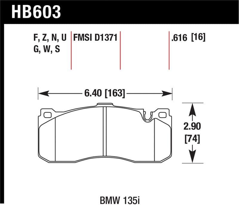Hawk Performance — DTC-60 Disc Brake Pad