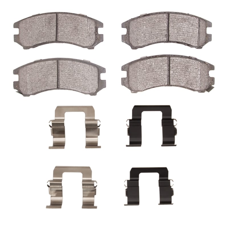 DFC — DFC 86-90 Nissan Pulsar NX Front 5000 Advanced Semi Metallic Brake Pads and Hardware Kit
DFC Brake Pad Set