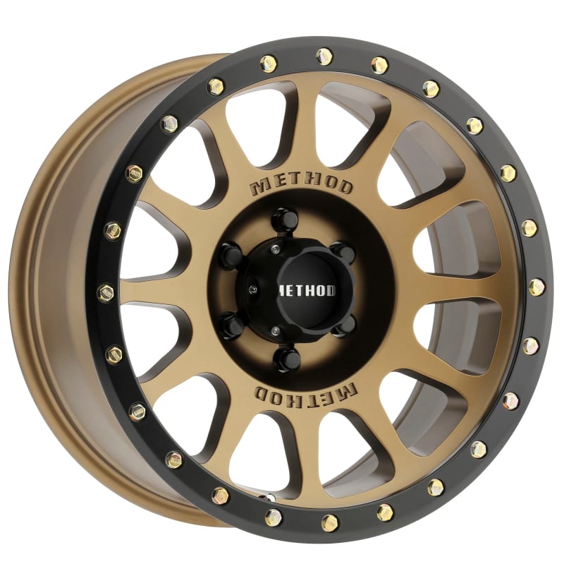 Method Wheels — Method MR305 NV 17x8.5 0mm Offset 6x5.5 108mm CB Method Bronze/Black Street Loc Wheel