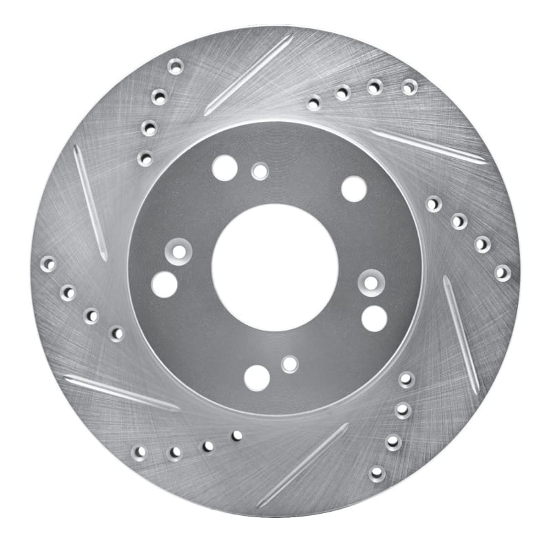 R1 Concepts — R1 12-15 Acura ILX Front Left Drilled & Slotted Silver Brake Rotor
R1 Brake Rotor Drill