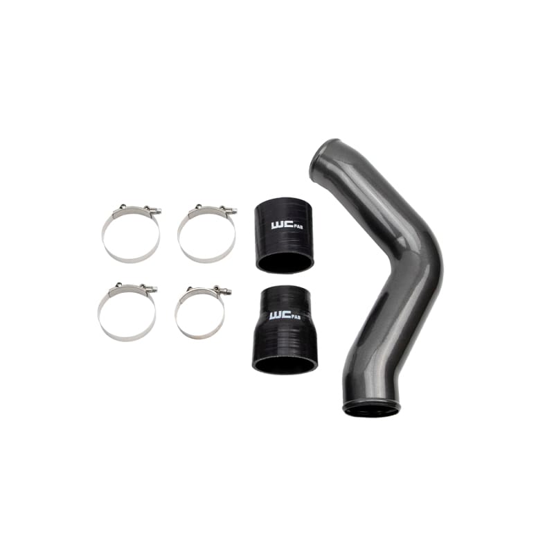 Wehrli — Wehrli 13-18 Cummins 6.7L Driver Side 3.5 in. Intercooler Pipe - Gun Metal
Dr IC Pipe 13-18 GM