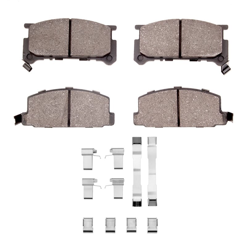DFC — DFC 80-89 Subaru GL Front 5000 Advanced Semi Metallic Brake Pads and Hardware Kit
DFC Brake Pad Set