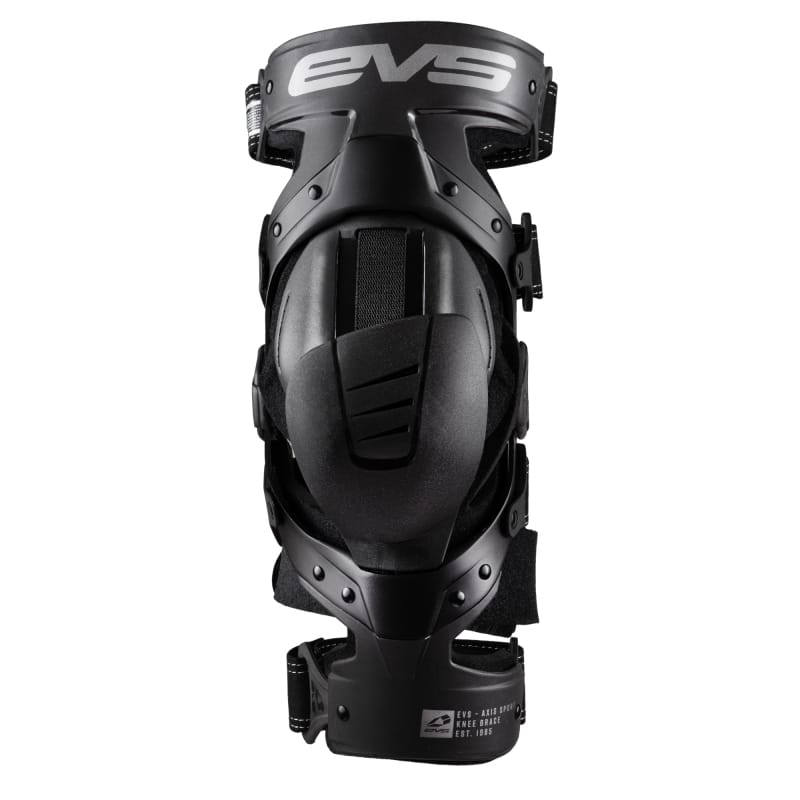 EVS — EVS Axis Sport Knee Brace Black/Black/Grey - Small/Left