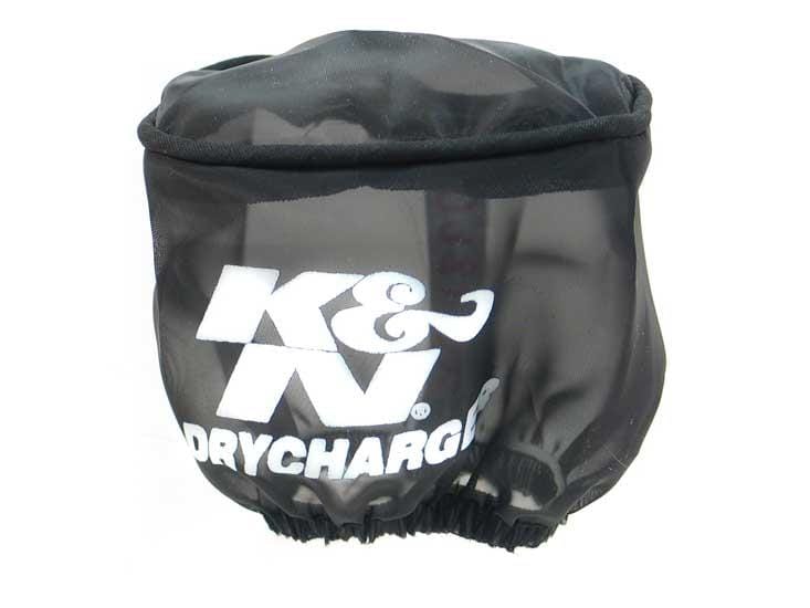 K&N Engineering — K&N Drycharger Wrap Black 3in W 4in L Closed Top