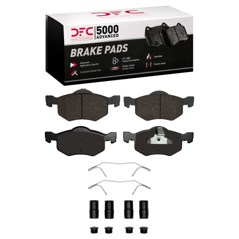 DFC — DFC 05-07 Ford Escape Front 5000 Advanced Ceramic Brake Pads and Hardware Kit
DFC Brake Pad Set