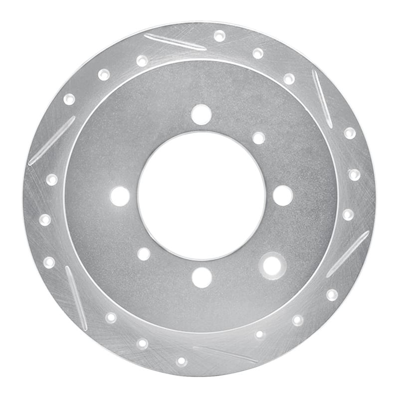 R1 Concepts — R1 91-93 Hyundai SONATA Rear Right Drilled & Slotted Silver Brake Rotor
R1 Brake Rotor Drill