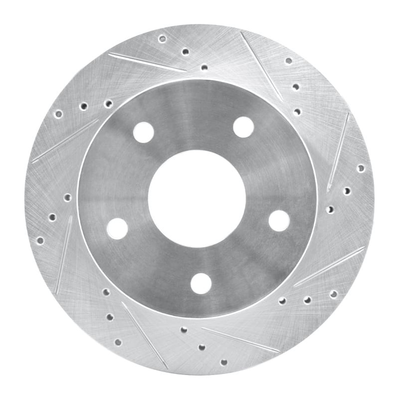R1 Concepts — R1 00-01 Dodge Ram 1500 Pickup Front Right Drilled & Slotted Silver Brake Rotor
R1 Brake Rotor Drill
