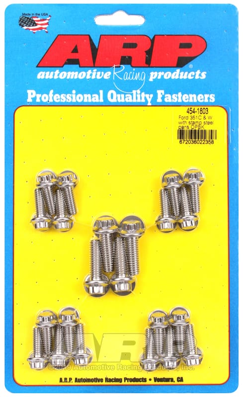 ARP — ARP Ford SS 12pt 351C and W Oil Pan Bolt Kit
