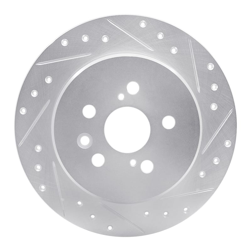 R1 Concepts — R1 90-93 Toyota Celica Rear Right Drilled & Slotted Silver Brake Rotor
R1 Brake Rotor Drill
