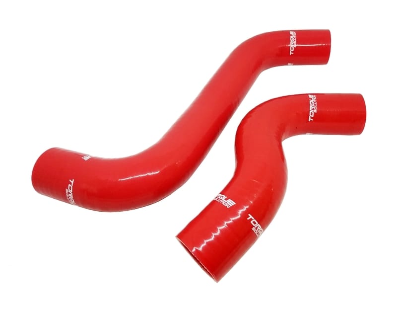 Torque Solution — Torque Solution 2015+ Subaru WRX / 2014+ Forester XT Silicone Radiator Hose Kit - Red
