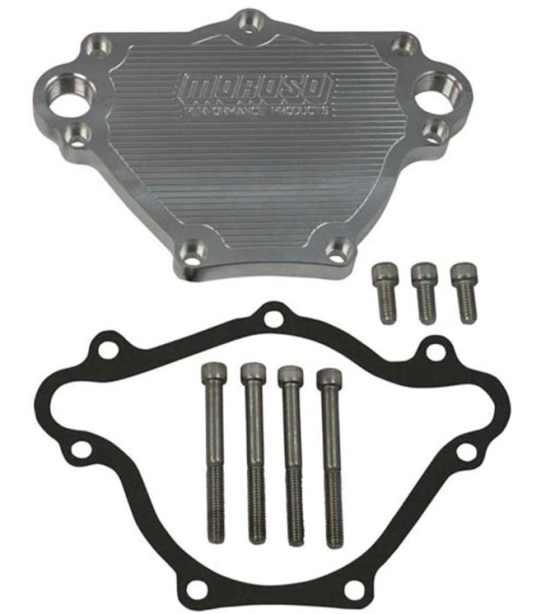 Moroso — Moroso Chrysler 273-360 Remote Water Pump Adapter Kit (Requires Two -12An Male Fittings)