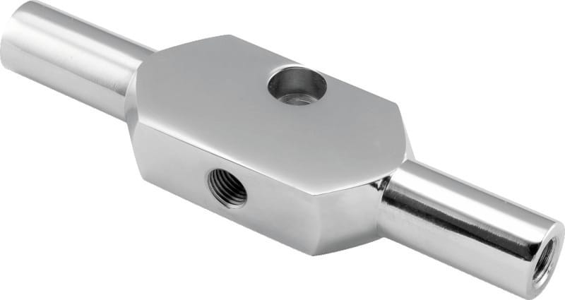 TwinPower — Brake Tee, Chrome, 4.75 in., For ABS Touring Models Custom