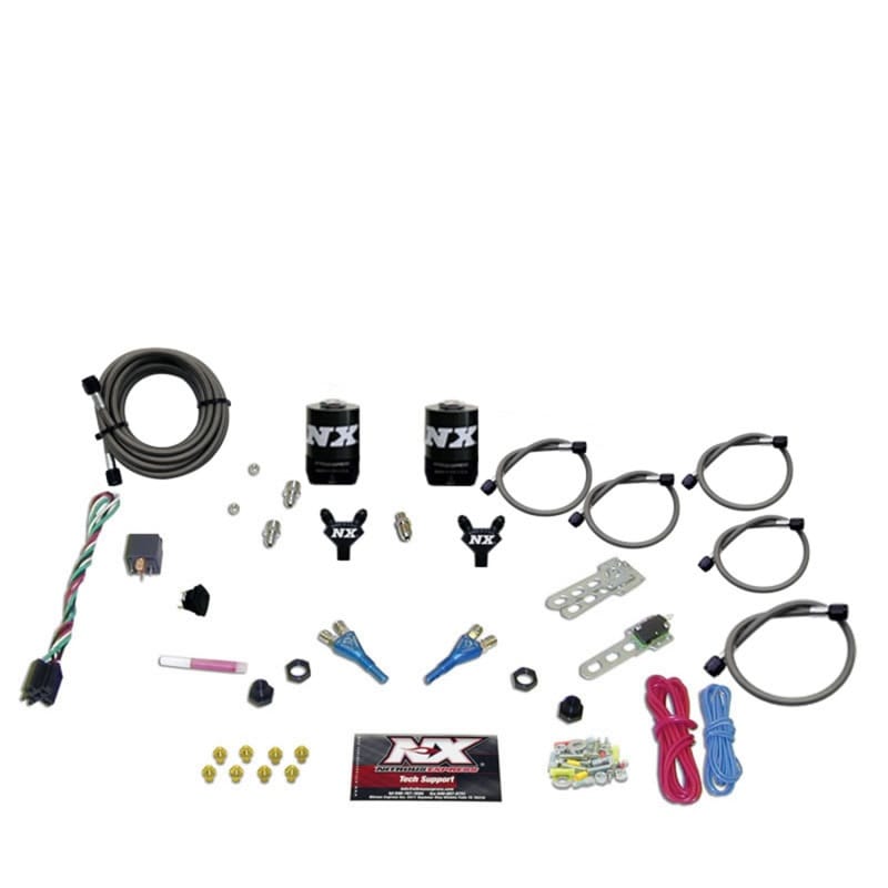 Nitrous Express — Nitrous Express Ford EFI Dual Nozzle Nitrous Kit (100-300HP) w/o Bottle
Injection System Kit
N2OSys
