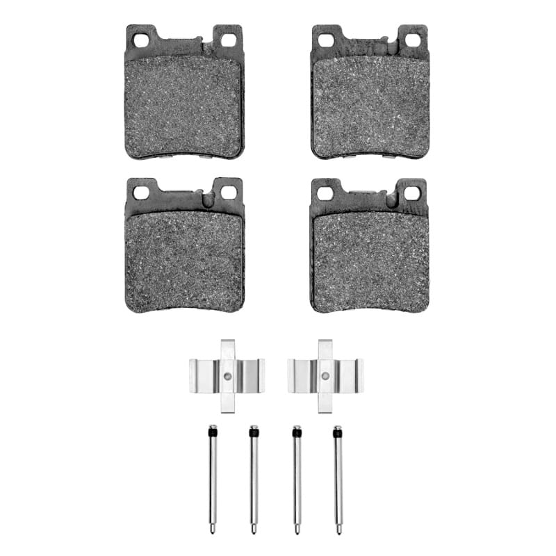 DFC — DFC 92-9 Chrysler Crossfire Rear 5000 Advanced Low Metallic Brake Pads and Hardware Kit
DFC Brake Pad Set