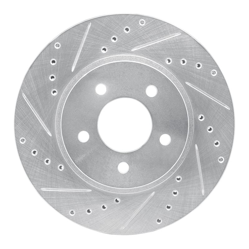 R1 Concepts — R1 05-12 Ford Escape Front Left Drilled & Slotted Silver Brake Rotor
R1 Brake Rotor Drill