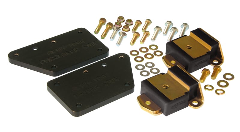 Prothane — Prothane 63-72 GM Truck LS1 Adapter Plate Kit - Black
ENGINE MOUNTS