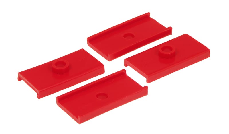 Prothane — Prothane MG Leaf Spring Pad Kit - Red
SPRING/SHACKLE BUSH
