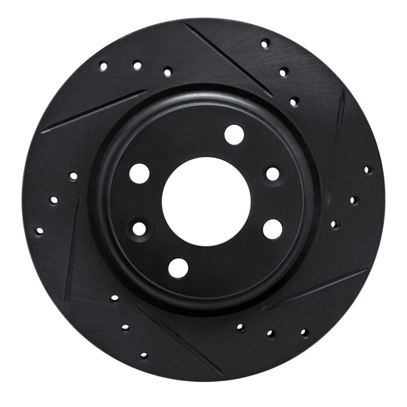 R1 Concepts — R1 15-19 Renault Logan (Mexico) Front Right Drilled & Slotted Black Brake Rotor
R1 Brake Rotor Drill